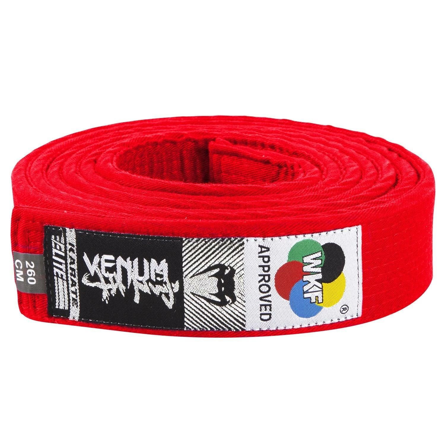Venum Karate Belt - Red 4 Venum Karate Belt - Red - Image 2
