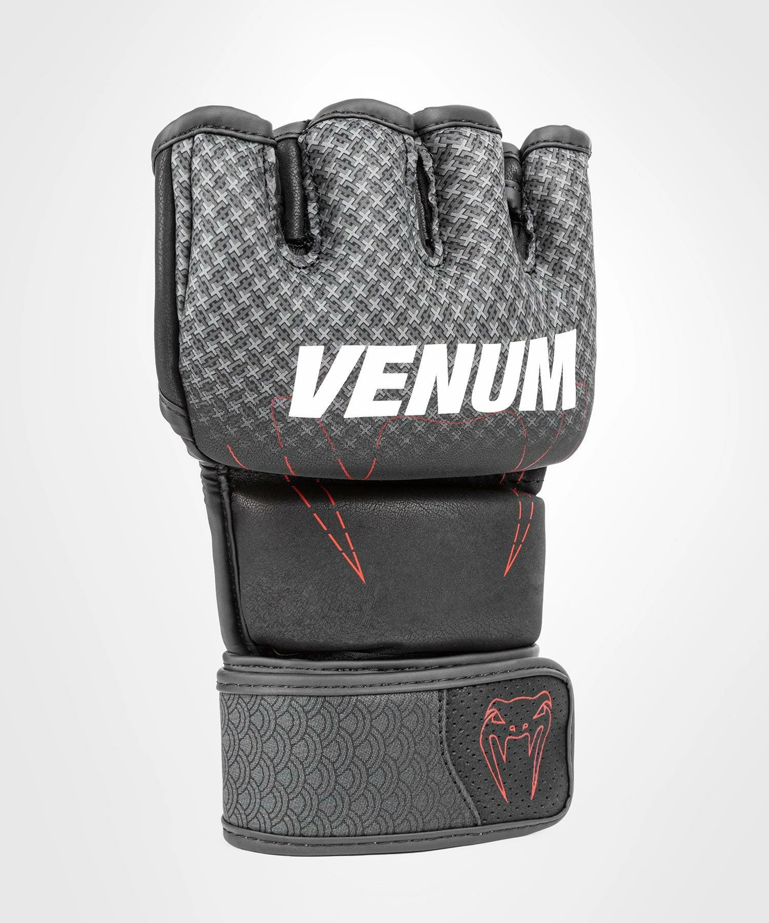 Venum Okinawa 3.0 MMA Gloves - Black/Red 5 Venum Okinawa 3.0 MMA Gloves - Black/Red - Image 3