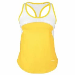 DUC Refreshing Women’s Tennis Tank (Gold)