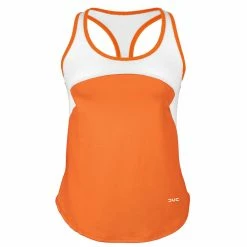 DUC Refreshing Women’s Tennis Tank (Orange) [SALE]