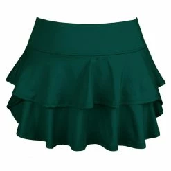 DUC Belle Women’s Tennis Skirt (Pine Green) [SALE]