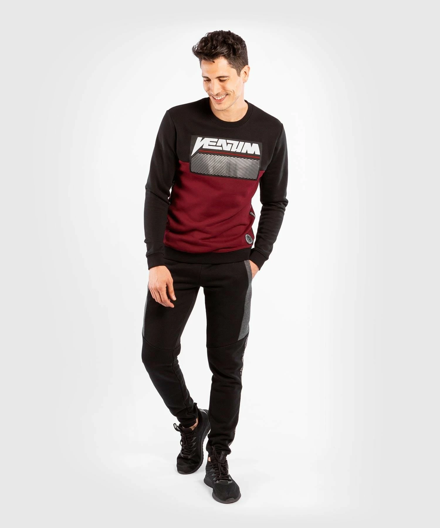 Venum Rafter Sweatshirt - Burgundy 3 Venum Rafter Sweatshirt - Burgundy