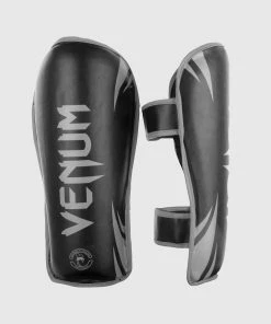 Venum Challenger Shin Guards - Black/Grey