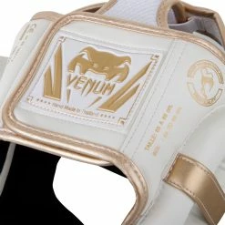 Venum Elite Headgear-White/Gold -Boxing Sport Store 1 252Ff 252F3 252F8 252F1f38db94ad362cbd4d0164cdc989b6fa5f7bb01c headgear elite white gold 1500 07