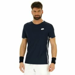 Lotto Men’s Squadra Tee (Navy Blue)