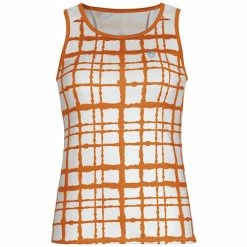 DUC Absolute Women’s Racer Tank (White/ Orange)