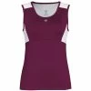 DUC Look-Out Women’s Tank (Maroon/ White)