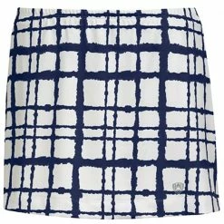 DUC Chaos Women’s Power Skirt (White/ Navy)