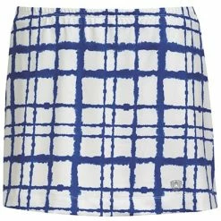 DUC Chaos Women’s Power Skirt (White/ Royal)
