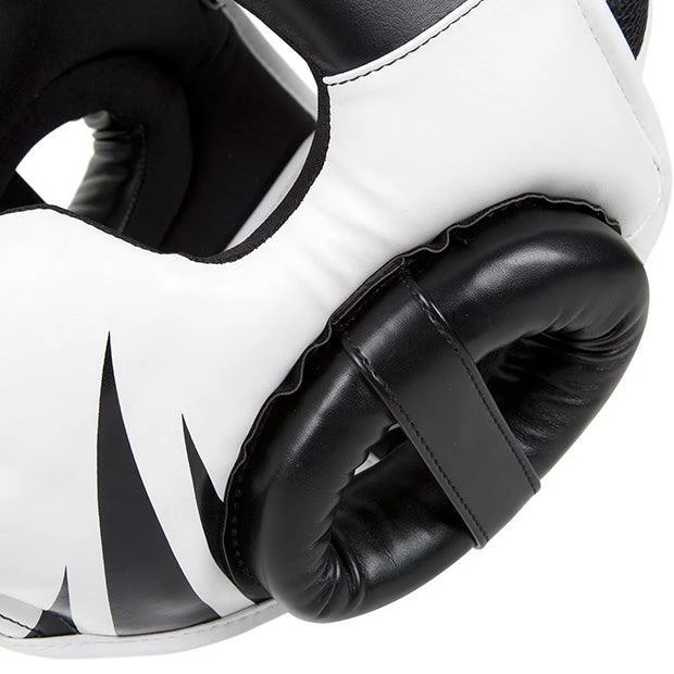 Venum Challenger 2.0 Headgear - Black/White 7 Venum Challenger 2.0 Headgear - Black/White - Image 5