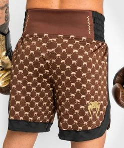 Venum Monogram Boxing Short - Black/Brown -Boxing Sport Store 2 252Fa 252Fa 252F2 252F2aa232e7e9290185a1d6c8263d1fe1aba47527dc BOXING SHORT MONOGRAM BROWN 14