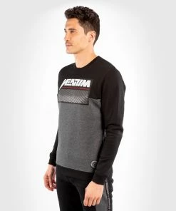 Venum Rafter Sweatshirt - Dark Heather Grey -Boxing Sport Store 2 252Fb 252F5 252F1 252F2b510d0a137288d7acdbd6b751a7dca4b68137a4 SWEAT RAFTER BLACK GREY 03