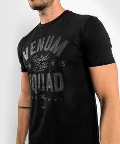 Venum Squad T-Shirt - Black/Black -Boxing Sport Store 2 252Fb 252F8 252F2 252F2b82b82c05a314f8fa638c995ce4275a0f0c2249 TS SQUAD BLACK BLACK 05