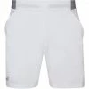 Babolat Men’s Compete Tennis Shorts W/ 7 Inch Inseam & Performance Polyester (White/White) -Boxing Sport Store 2ms20061 1000 mens white shorts 1000 1000