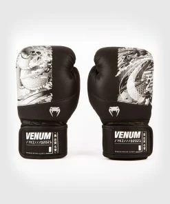 Venum YKZ21 Boxing Gloves - Black/Silver -Boxing Sport Store 3 252F0 252F7 252Fd 252F307d1f28423e5134832cdfa58eeb380bc89c78bb BG YKZ21 BLACK BLACK 01