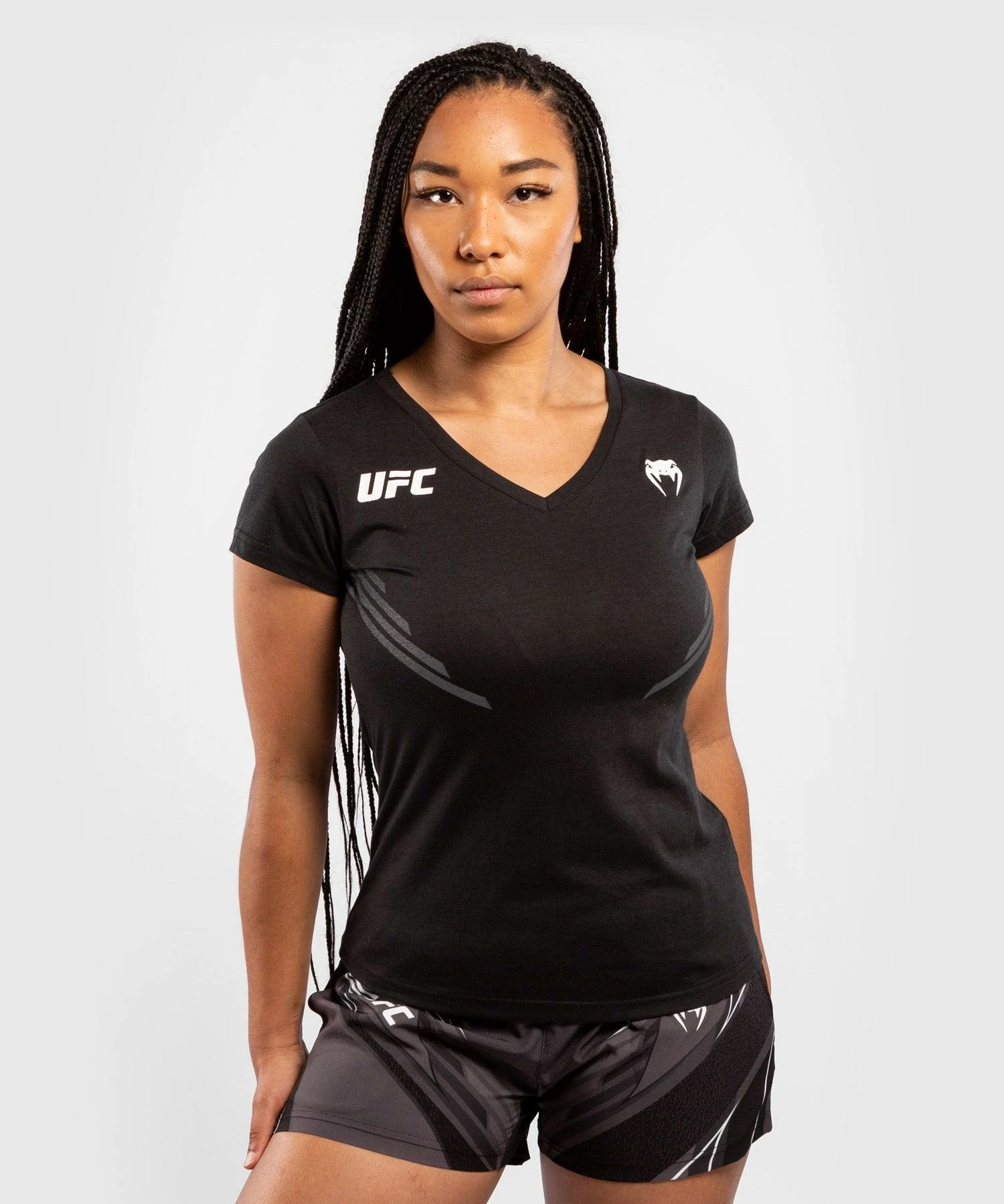 UFC Venum Replica Women's Jersey - Black 3 UFC Venum Replica Women's Jersey - Black
