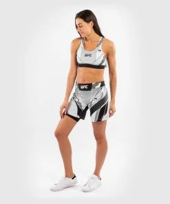 UFC Venum Authentic Fight Night Women's Shorts - Long Fit - White -Boxing Sport Store 3 252F3 252Fe 252F8 252F33e82318c8bbbcb590710b3964392e884e6ba573 VNMUFC 00019 002 08