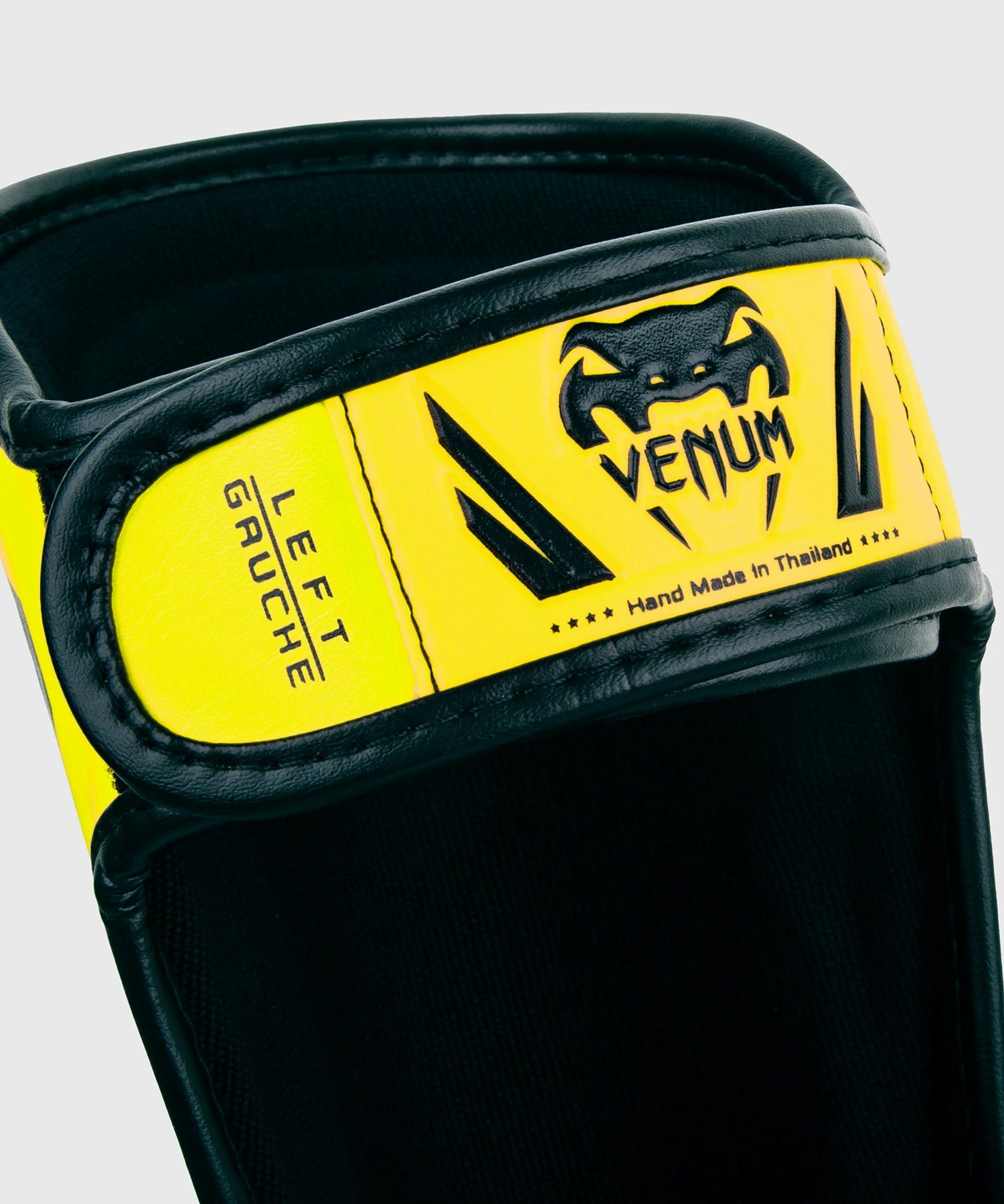 Venum Elite Shin Guards Kids - Exclusive - Neo Yellow 5 Venum Elite Shin Guards Kids - Exclusive - Neo Yellow - Image 3