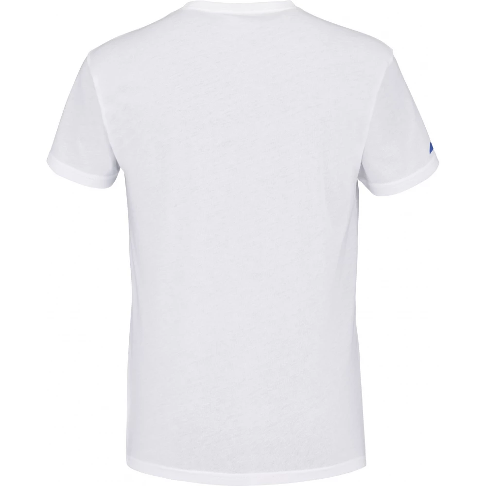 Babolat Men’s Exercise Big Flag Crew Neck Tennis Training Tee (Heather White) 4 Babolat Men’s Exercise Big Flag Crew Neck Tennis Training Tee (Heather White) - Image 2