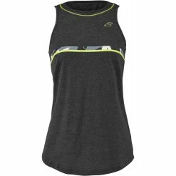 Babolat Women’s Aero Cotton Tennis Training Tank Top (Black Heather)