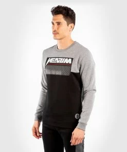 Venum Rafter Sweatshirt - Light Heather Grey -Boxing Sport Store 4 252F3 252F9 252F4 252F4394c0bb211c8b090cd2eca832f04cd8812e9e17 SWEAT RAFTER GREY BLACK 02