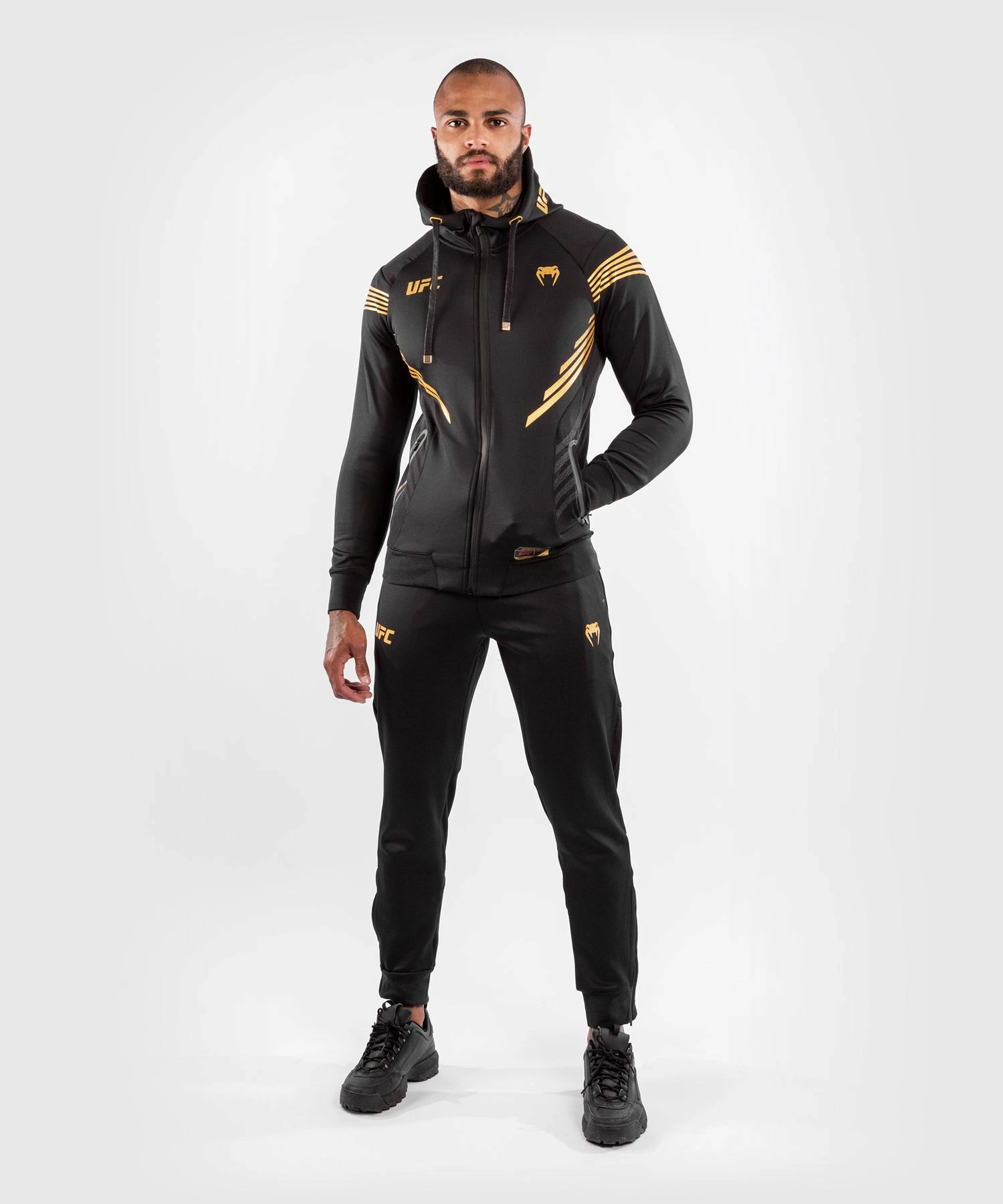 UFC Venum Authentic Fight Night Men's Walkout Hoodie - Champion 12 UFC Venum Authentic Fight Night Men's Walkout Hoodie - Champion - Image 10