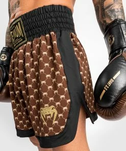 Venum Monogram Boxing Short - Black/Brown -Boxing Sport Store 4 252F9 252F1 252F8 252F4918d5fdd47ad69103ad14cff692de5885d81485 BOXING SHORT MONOGRAM BROWN 13