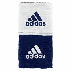 Adidas Interval Reversible Wristband-Small (Collegiate Navy/White)