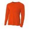 A4 Men’s Performance Long Sleeve Crew (Orange) 2 A4 Men’s Performance Long Sleeve Crew (Orange) -Boxing Sport Store 5494 fl1 1000 1000