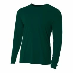 A4 Men’s Performance Long Sleeve Crew (Forest)