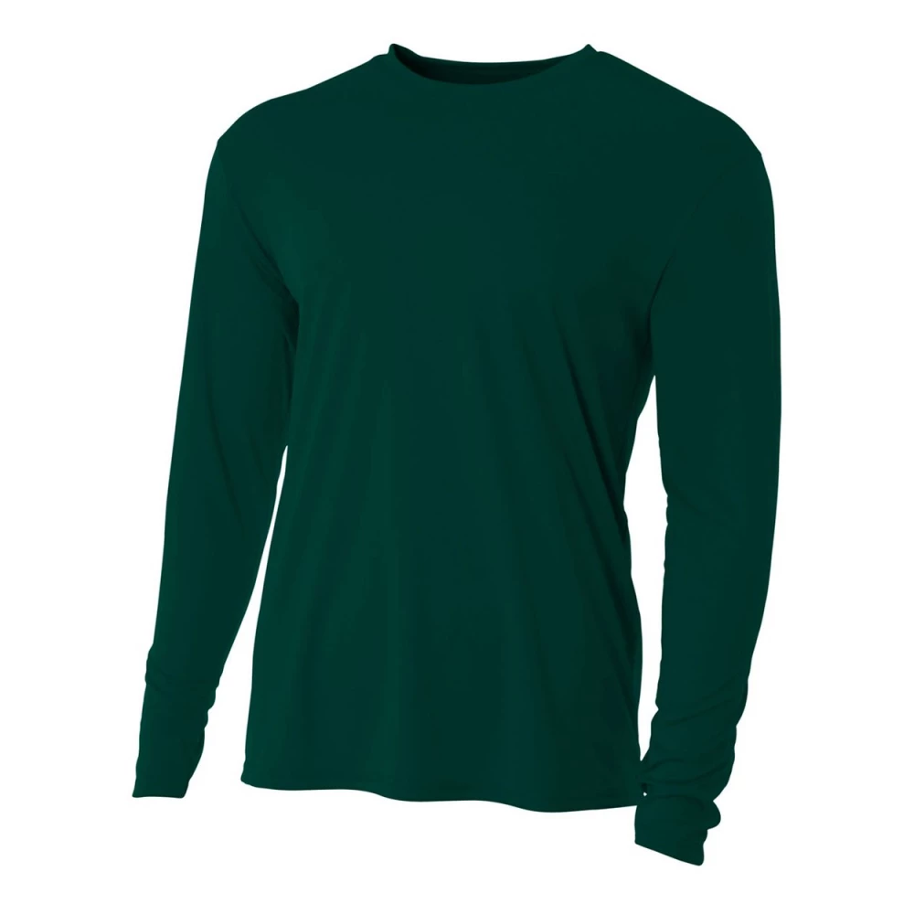 A4 Men’s Performance Long Sleeve Crew (Forest) 3 A4 Men’s Performance Long Sleeve Crew (Forest)