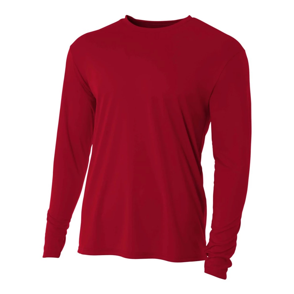 A4 Men’s Performance Long Sleeve Crew (Cardinal) 3 A4 Men’s Performance Long Sleeve Crew (Cardinal)