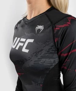 UFC Venum Authentic Fight Week Women's 2.0 Performance Long Sleeve Rashguard - Black/Red -Boxing Sport Store 5 252F1 252Fa 252F6 252F51a6969edac2aea92f15bea45ec684c4eeff977b VNMUFC 00115 001 11 46034265 83c1 4448 a8ec dea49261c841
