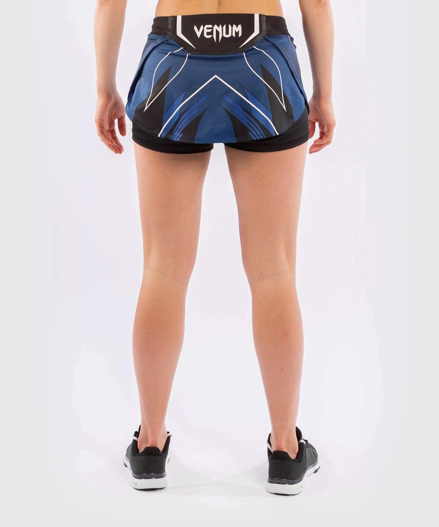 UFC Venum Authentic Fight Night Women's Skort - Blue 4 UFC Venum Authentic Fight Night Women's Skort - Blue - Image 2