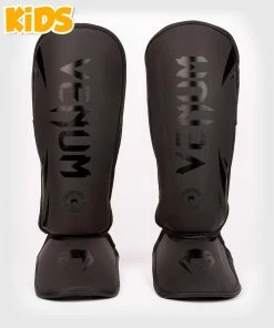 Venum Challenger Kids Shin Guards - Black/Black