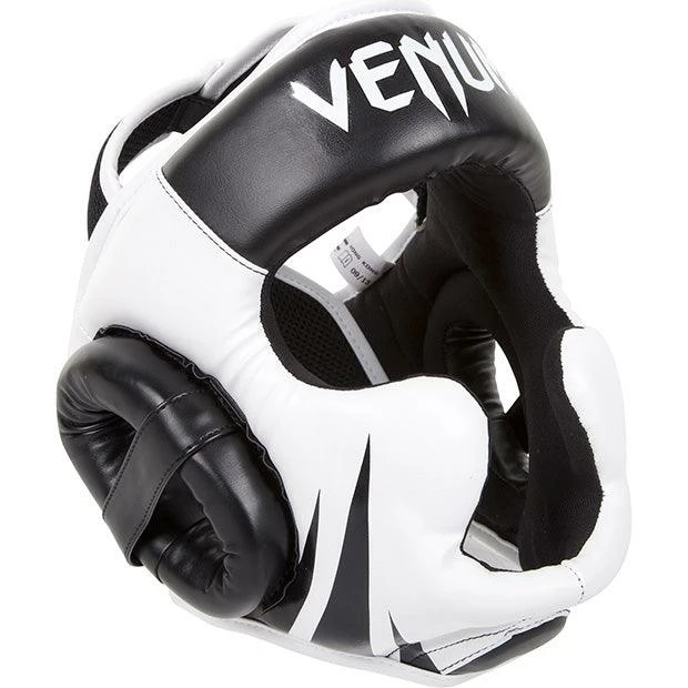 Venum Challenger 2.0 Headgear - Black/White 3 Venum Challenger 2.0 Headgear - Black/White