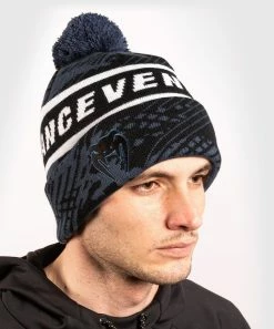 Venum Performance Beanie - Navy Blue/White