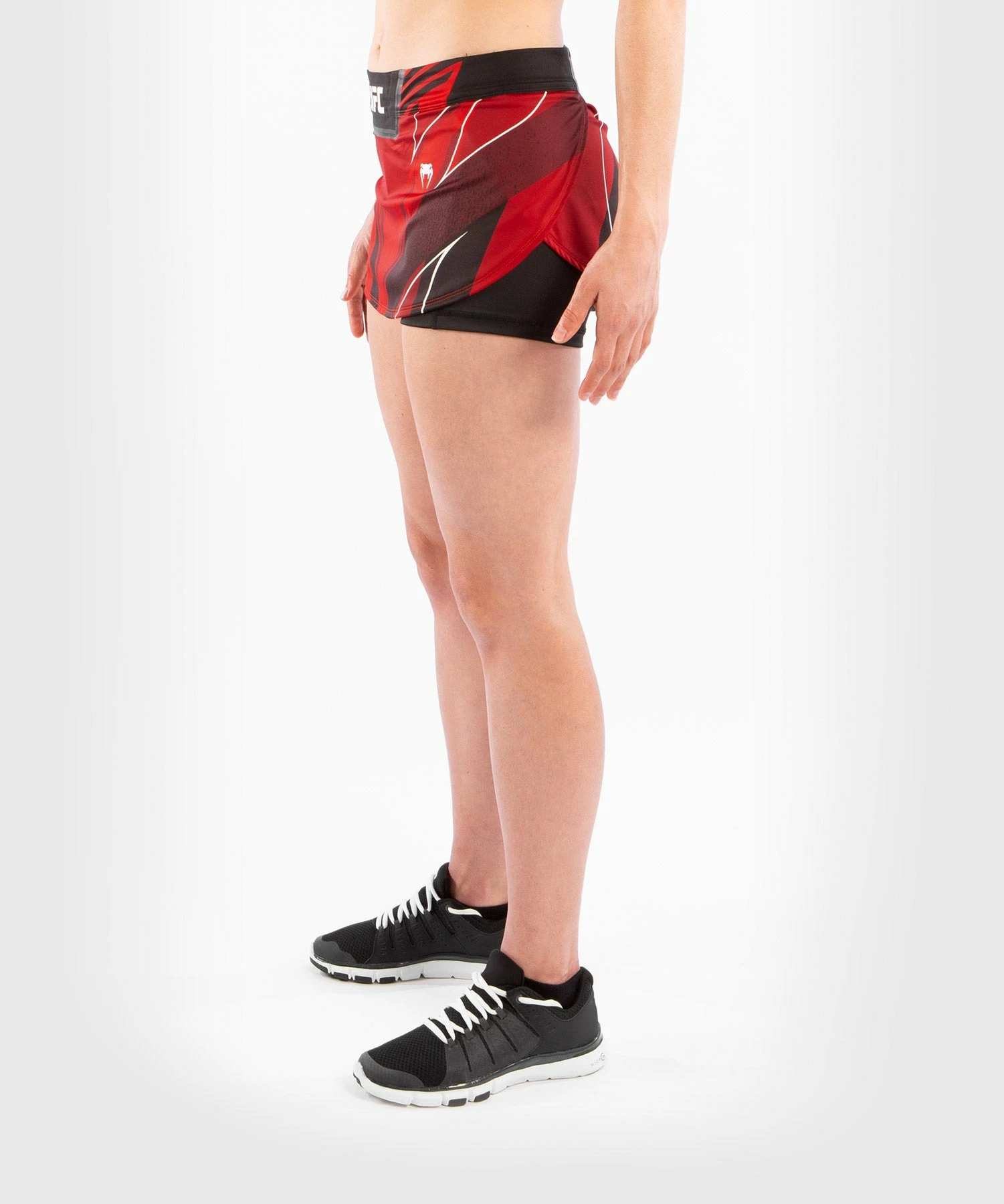 UFC Venum Authentic Fight Night Women's Skort - Red 5 UFC Venum Authentic Fight Night Women's Skort - Red - Image 3