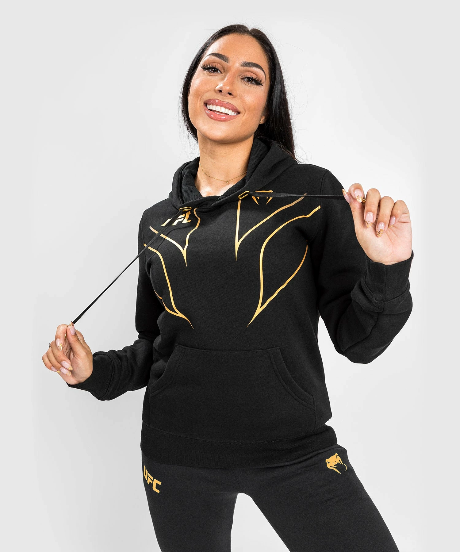 UFC Venum Fight Night 2.0 Replica Women's Hoodie - Champion 3 UFC Venum Fight Night 2.0 Replica Women's Hoodie - Champion