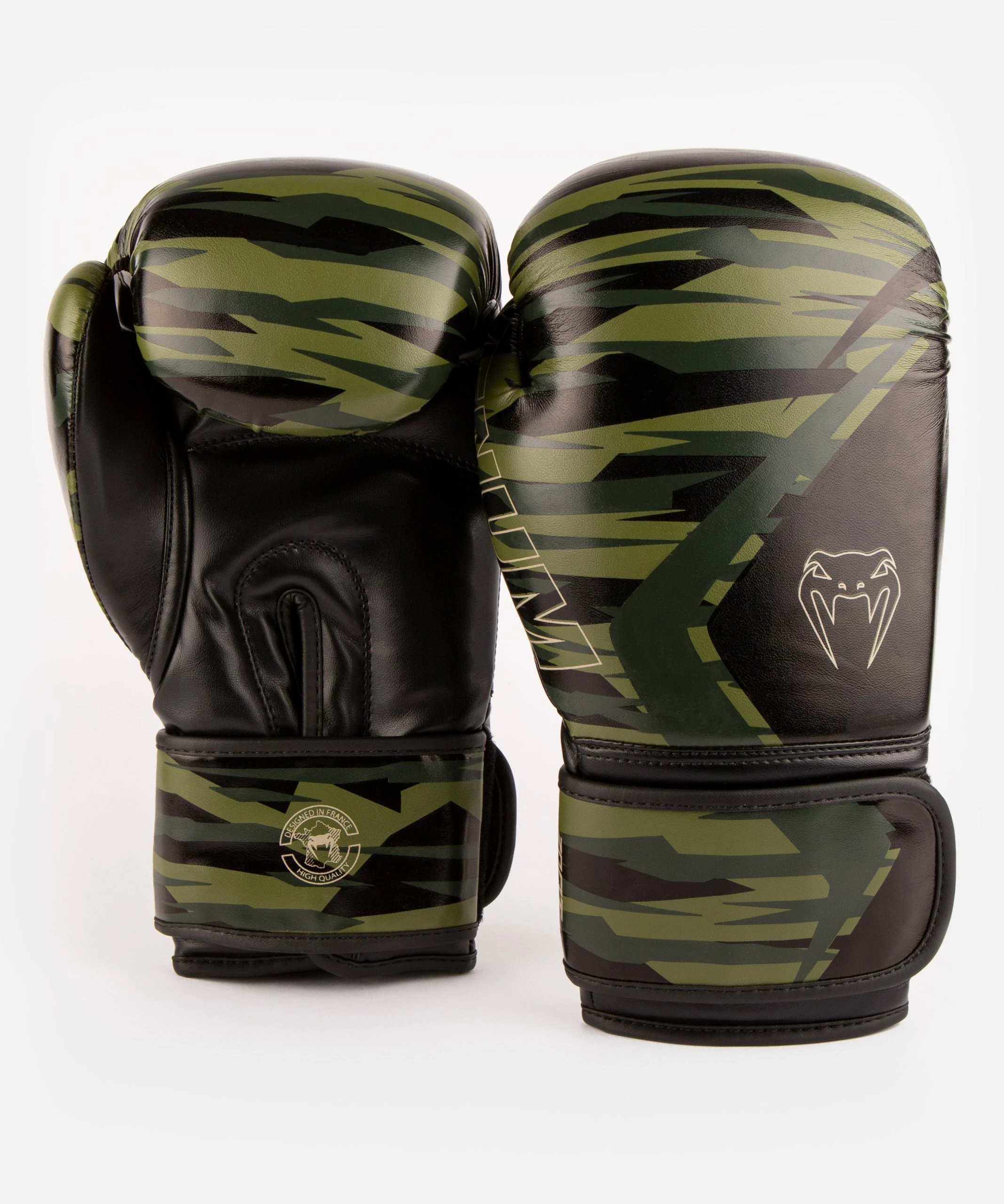 Venum Contender 2.0 Boxing Gloves - Khaki/Camo 4 Venum Contender 2.0 Boxing Gloves - Khaki/Camo - Image 2