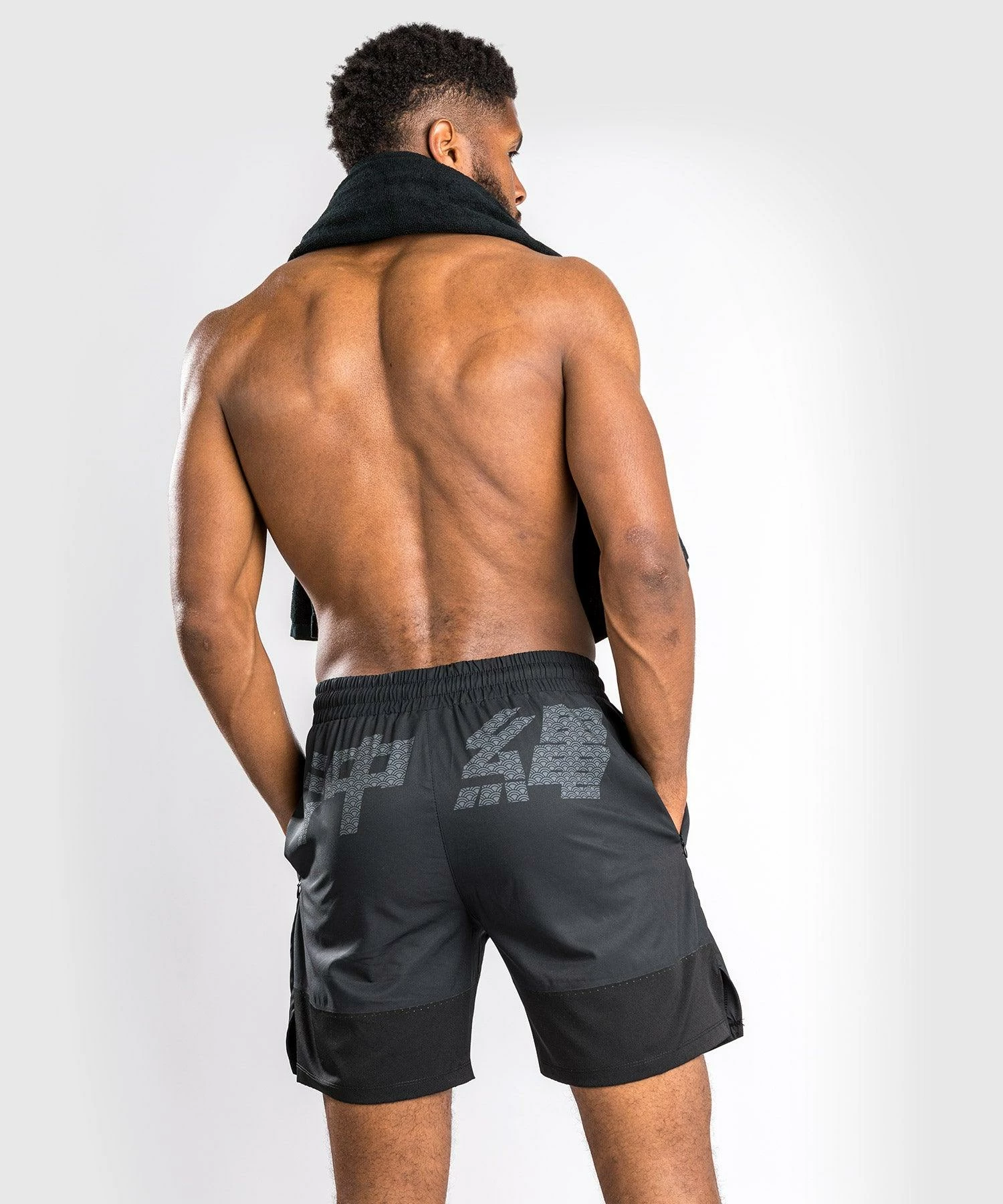 Venum Okinawa 3.0 Training Shorts - Black/Red - Image 4
