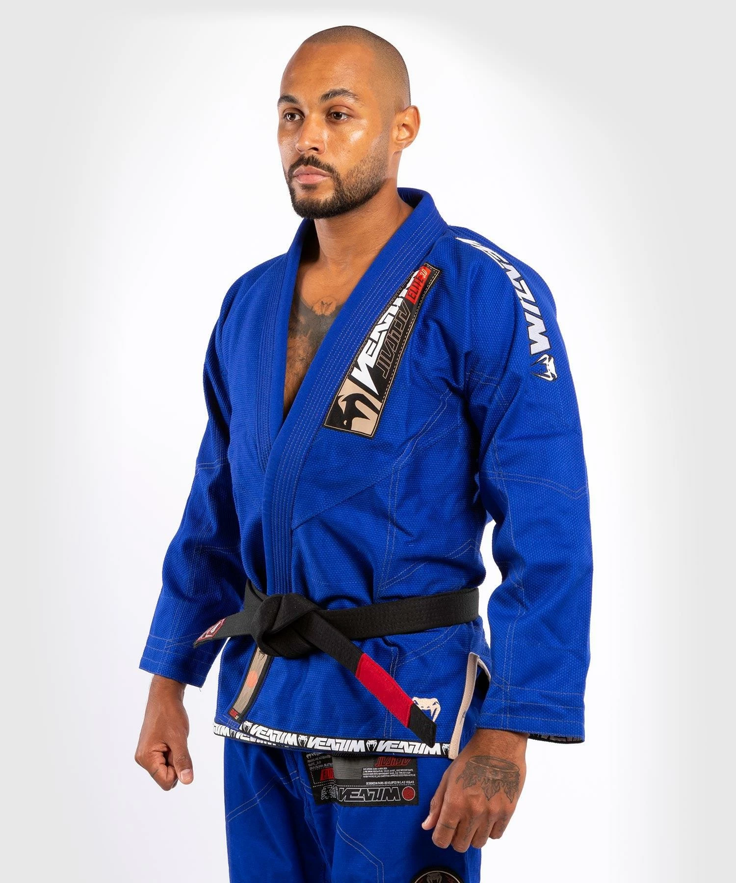 Venum Elite 3.0 BJJ Gi - Blue - Image 3