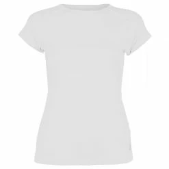 Sofibella Women’s Classic Mock Sleeve Tennis Top (White)