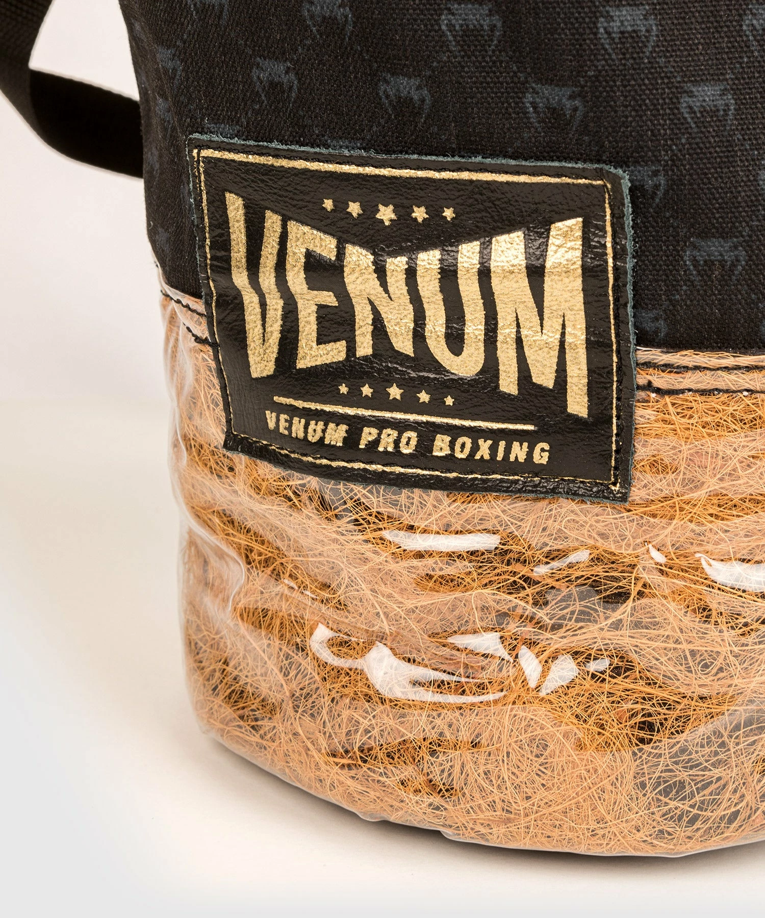 Venum Coco Monogram Pro Lace Up Boxing Gloves - Intense Black 11 Venum Coco Monogram Pro Lace Up Boxing Gloves - Intense Black - Image 9