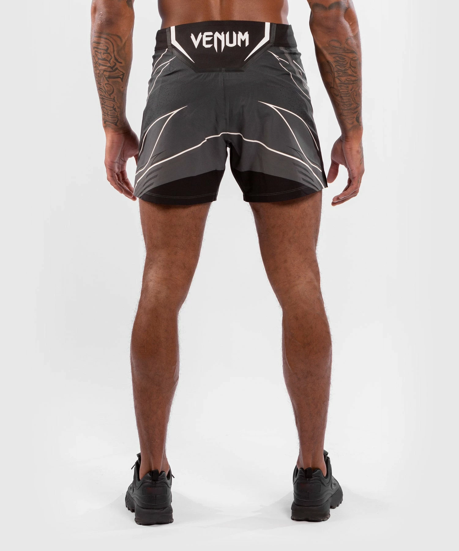 UFC Venum Authentic Fight Night Men's Shorts - Short Fit - Black 4 UFC Venum Authentic Fight Night Men's Shorts - Short Fit - Black - Image 2