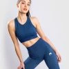 Venum Sparring Seamless Sports Bra - For Women - Navy Blue -Boxing Sport Store 8 252F4 252Fe 252F3 252F84e359e8605257b0e7238caf0a132da788adb1a4 BRA SPARRING NAVYBLUE 03 022cfe57 0189 4b8a 9812 a186c0c4f3b3