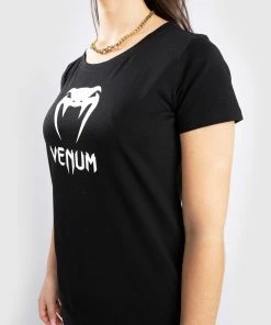 Venum Classic T-Shirt - For Women - Black -Boxing Sport Store 9 252F6 252Fa 252Fd 252F96adc05fab9670a55b5b1b6eb86c2dcfefc62a5b TS CLASSIC BLACK WOMEN3