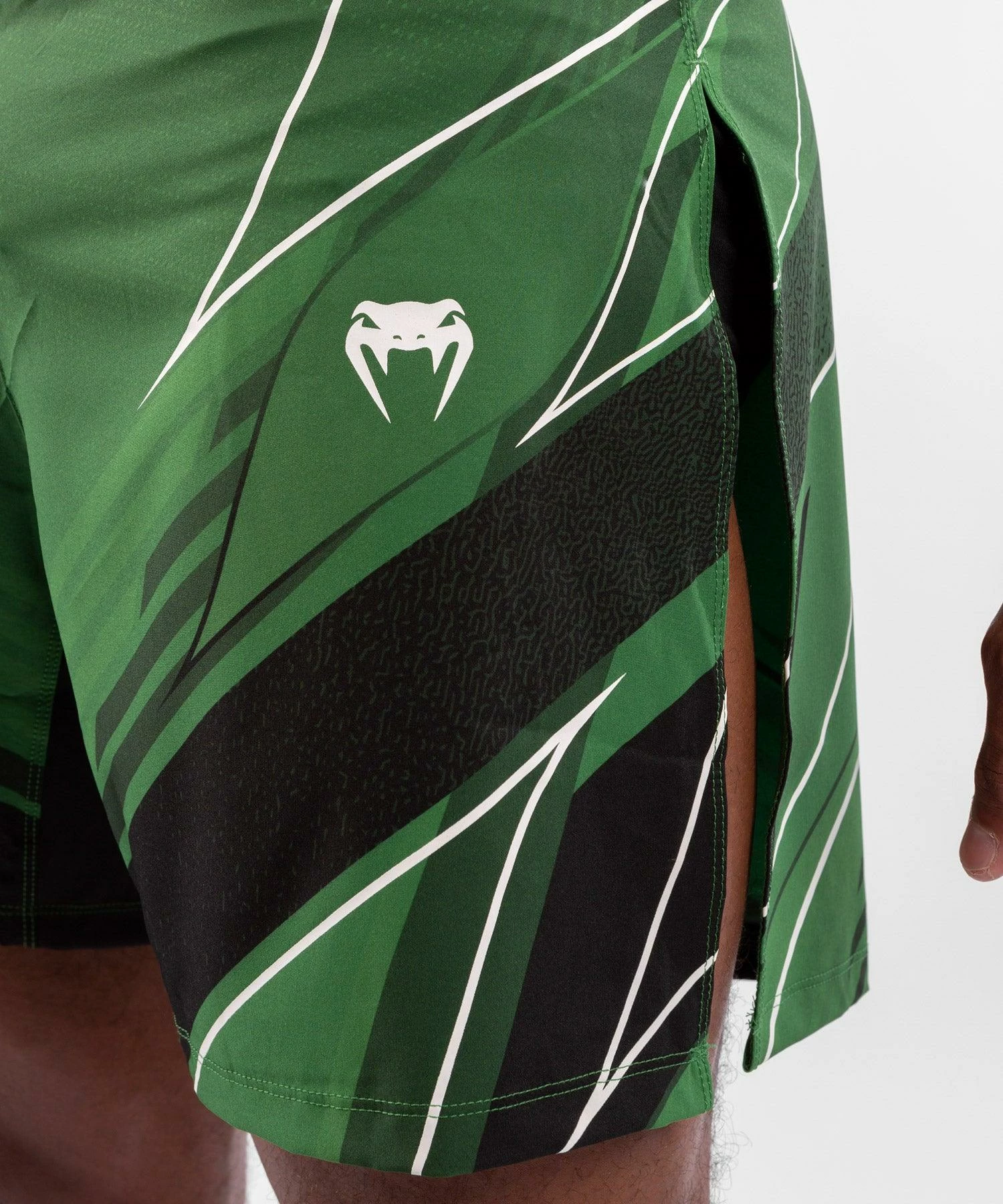 UFC Venum Authentic Fight Night Men's Gladiator Shorts - Green 8 UFC Venum Authentic Fight Night Men's Gladiator Shorts - Green - Image 6