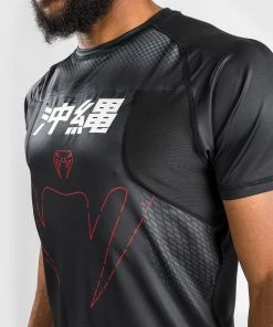Venum Okinawa 3.0 Dry Tech T-Shirt Short Sleeves - Black/Red -Boxing Sport Store 9 252Ff 252F8 252F0 252F9f801b15f320f4a388008fba20078cee57b9fdd3 DRYTECH OKINAWA BLACK RED 09