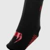Venum Kontact Evo Foot Grips - Black/Red -Boxing Sport Store ANKLES SUPPORT KONTACT EVO BLACK RED 1500 03 2
